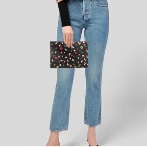 Rebecca Minkoff Leo Clutch in Dark Floral